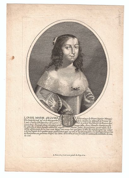 null « Louis Marie SÉGUIER, Fille unique de Pierre SÉGUIER Marquis d’O, Comte de...