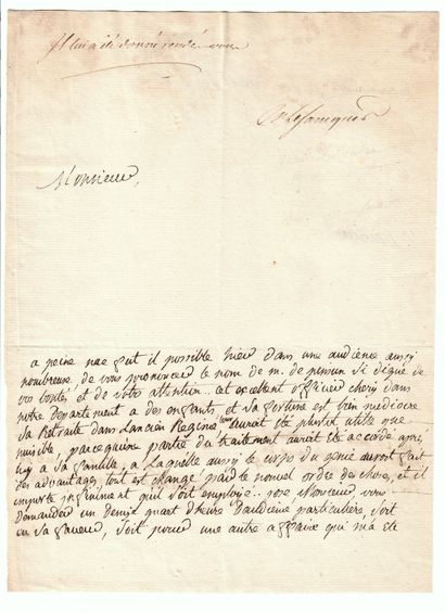 null Député DARNAUDAT (Louis Jean Henry) Orthez (64) 1739 - 1816 - Conseiller au...
