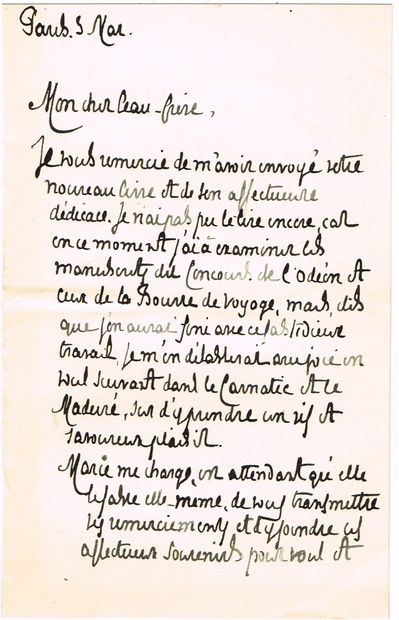 null Henri de REGNIER (Honfleur 1864-1936, poète et romancier de l’Académie Fraçaise)...