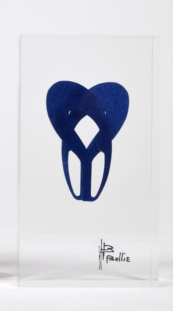 Jean-François BOLLIÉ (né en 1964) Plongeuses Coeur (Hommage à Yves
Klein).
Inclusion...