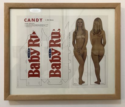Mel RAMOS (1935-2018) Candy, 1968.
Lithographie offset sur papier fort.
Multiple...