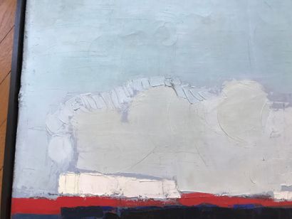 null Jacques BOUFFARTIGUE (1921-1986) 
Marine, 1968 
Oil on canvas 
Titled and dated...