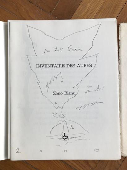 null Richard TEXIER (1955) 
Zéno BIANU, Inventaires des aubes (en Puisaye) 
Livre...