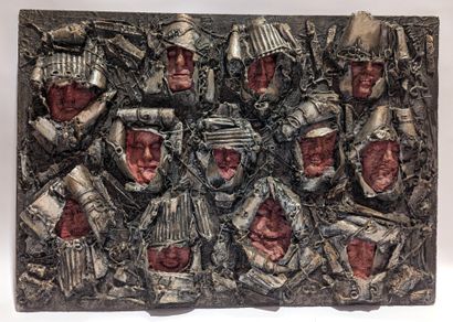 Mirabelle DORS (1913-1999)
Untitled
Bas-relief,...