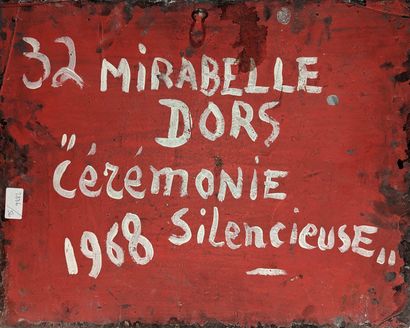 null Mirabelle DORS (1913-1999)
Cérémonie silencieuse, 1968
Bas-relief, techniques...