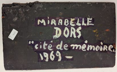 null Mirabelle DORS (1913-1999)
City of Memory, 1969
Bas-relief, mixed media and...