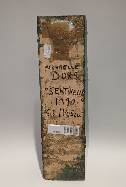 null Mirabelle DORS (1913-1999)
Sentinelle, 1990
Relief, techniques mixtes et peinture
Signé,...