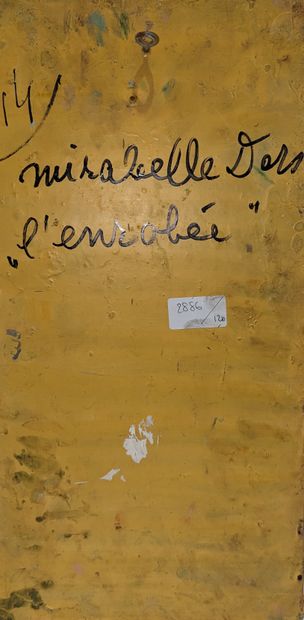 null Mirabelle DORS (1913-1999)
L'enrobée
Bas-relief, techniques mixtes et peinture
Signé...