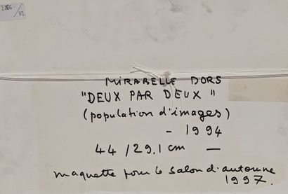 null Mirabelle DORS (1913-1999)
Deux par Deux (Population d'images), 1994
Techniques...