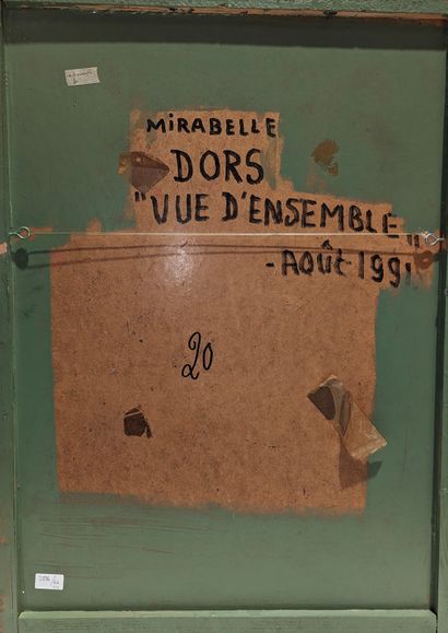 null Mirabelle DORS (1913-1999)
Vue d'ensemble (Quadriptyque), 1991
Bas-relief, techniques...