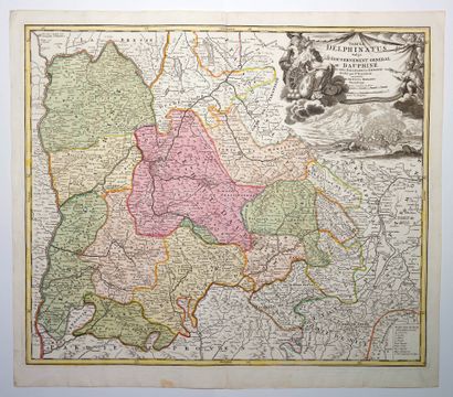 null DAUPHINÉ. Map XVII " Tabula Delphinatus vulgo, The General Government of DAUPHINÉ......