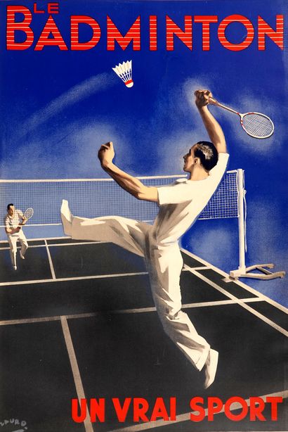 null Badminton/Lauro/ Affiche "Badminton" par Maurice Lauro (1878-1934)
L'artiste...