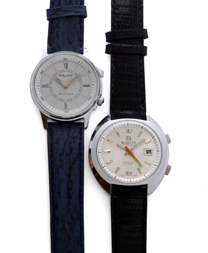 null A lot of Russian-made watches including Poljot or Boctok with mechanical movements,...