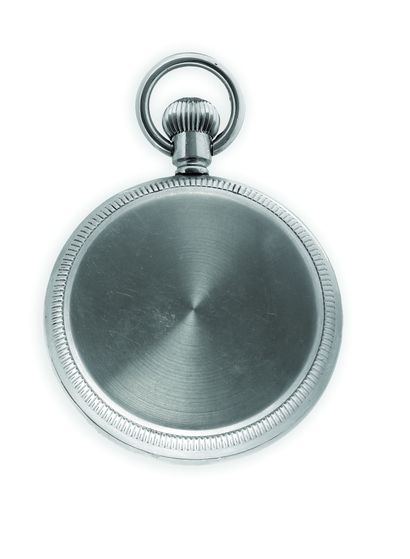 ZENITH Royal Navy Hydrographic Department - N°3810
Staybright steel pocket watch...