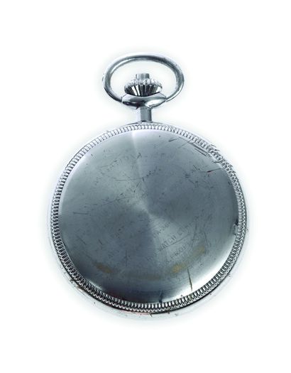 BREITLING Military chronograph
Metal pocket military chronograph watch with mechanical...