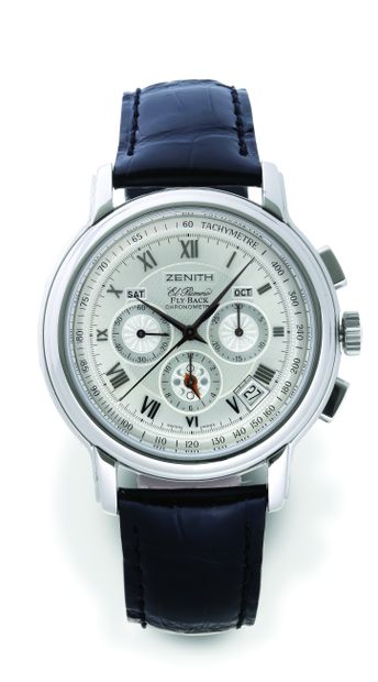 Zénith El Primero Flyback
Steel chronograph watch with automatic movement - Round...