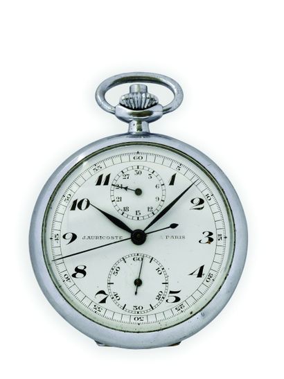 AURICOSTE Ministère de la Guerre N°201078
Montre chronographe militaire de poche...