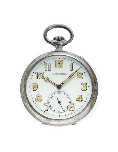 ULYSSE NARDIN Corps of Engineers N°9221
800 thousandths silver pocket watch with...