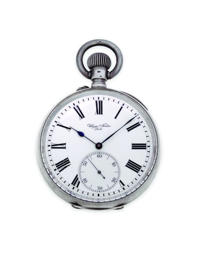 ULYSSE NARDIN Chronomètre primé en concours en 1905
Montre de poche en argent 875...