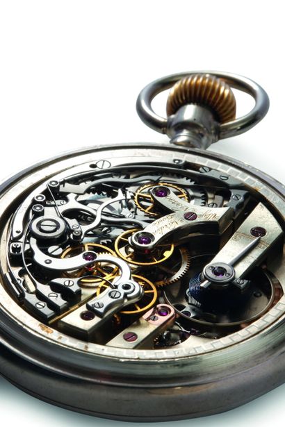ULYSSE NARDIN Chronographe Chronomètre N°9890
Exceptionnelle et probablement unique...