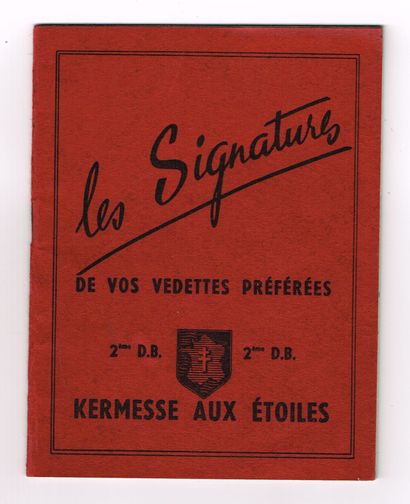 AUTOGRAPHES - Kermesse aux Etoiles / Notebook,...