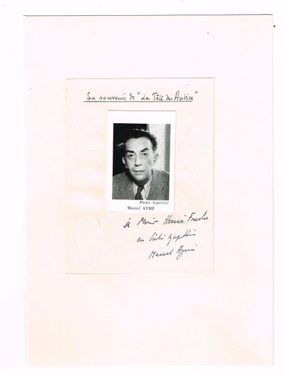 Marcel AYMÉ (1902-1967, writer) / Program...