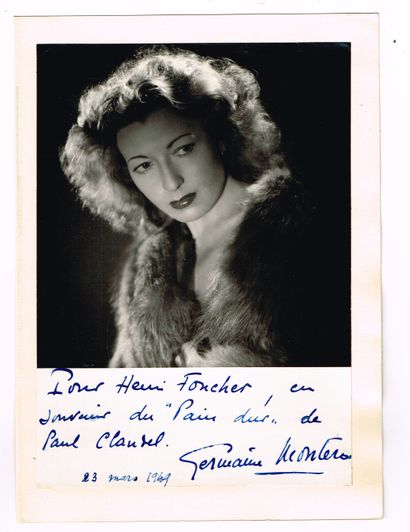 SHOW - Germaine MONTERO (1909 - 2000, actress...