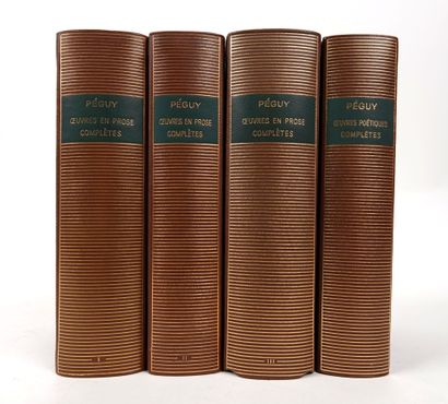 null PLEÏADE - Réunion de 4 volumes in-12 reliure cuir souple éditeur (sans jaquette...