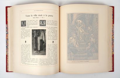 null TISSOT: La vie de Notre Seigneur Jésus-Christ. Mame, 1896-1897. 2 vol. in-folio...