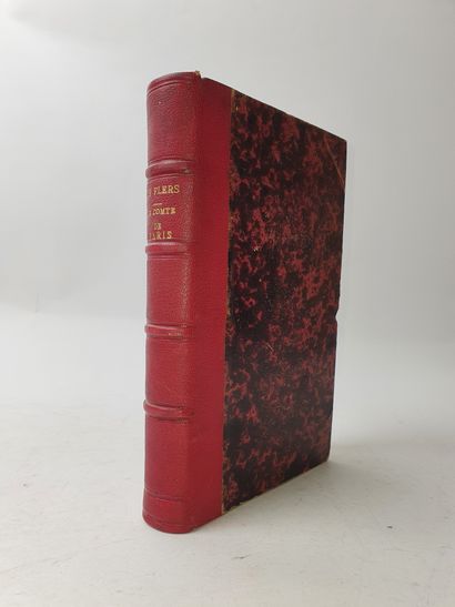 null FLERS (Marquis de): Le Comte de Paris. Perrin et Cie, 1888. In-8 contemporary...