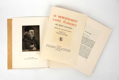 null René d'ANJOU: Le Mortifiement de vaine plaisance. Etude du texte et des manuscrits...
