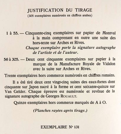 null VOLLARD (Ambroise): Réincarnations du Père Ubu. Vollard, 1932. In-folio en ff....