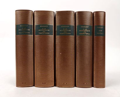 null PLEÏADE - Réunion de 5 volumes in-12 reliure cuir souple éditeur (sans jaquette...