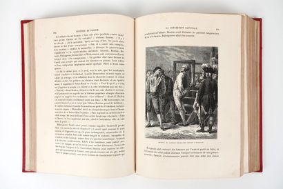 null GUIZOT: L'Histoire de France depuis 1789 jusqu'en 1848. Hachette et Cie, 1878....