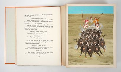 null DAUDET (A.): L'Arlésienne. Sauret, 1960. In-4 ff. in chemise, slipcase and emb....