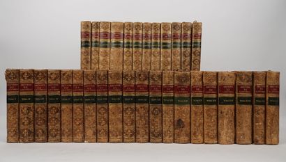 null ROUSSEAU (J.-J.): Collection complètes des œuvres. Genève, 1782. 32 vol. in-12...