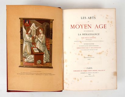 null LACROIX (Paul): Reunion of two large in-8 volumes in publisher's binding with...