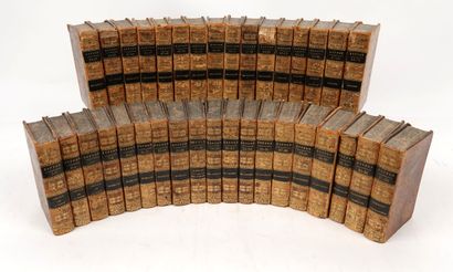null BUFFON: Œuvres complètes. Paris, lecointe, 1830. 70 tomes reliés en 35 vol....