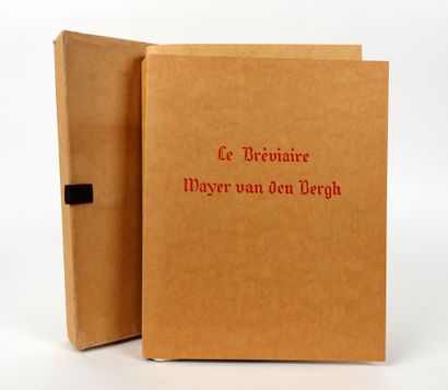 null Le Bréviaire Mayer van Denbergh. Reproduction en couleurs et or des 73 miniatures...