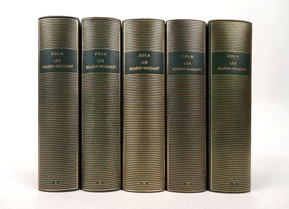 null PLEÏADE - Réunion de 5 volumes in-12 reliure cuir souple éditeur (sans jaquette...