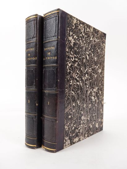null SAINTE-AULAIRE (Comte de): Histoire de la Fronde. Ducrocq, 1843. 2 vol. in-4...