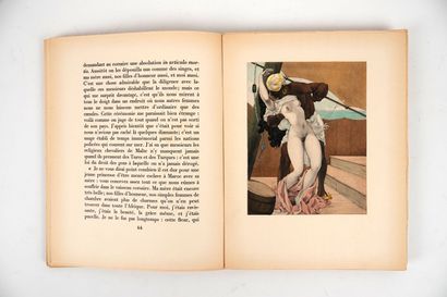 null VOLTAIRE: Candide ou l'optimiste. Gibert Jeune, 1933. 1 vol. in-4 broché, couv....