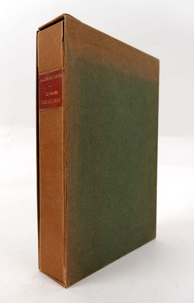 null ALAIN-FOURNIER: Le Grand Meaulnes. Gallimard, 1927. In-8 broché, couverture...