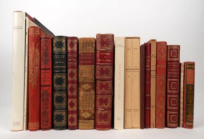 null DIVERS - Une caisse de livres XIXe et Xxe siècles. 