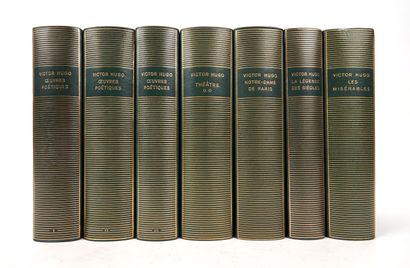 null PLEÏADE - Réunion de 7 volumes in-12 reliure cuir souple éditeur (sans jaquette...