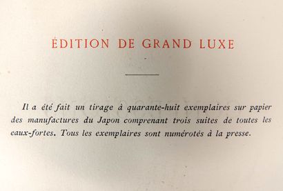 null ROUSSEAU (J.-J.): Les confessions. Edition illustrée de 96 compositions de Maurice...