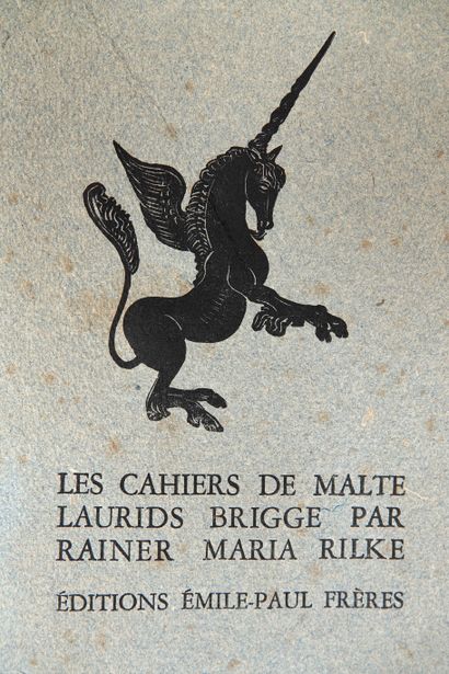 null RILKE (R.-M.): Les cahiers de Malte Laurids Brigge. Emile-Paul Frères, 1942....