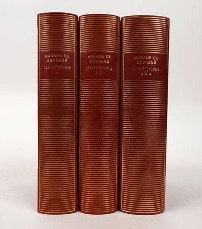 null PLEÏADE - Réunion de 3 volumes in-12 reliure cuir souple éditeur (sans jaquette...