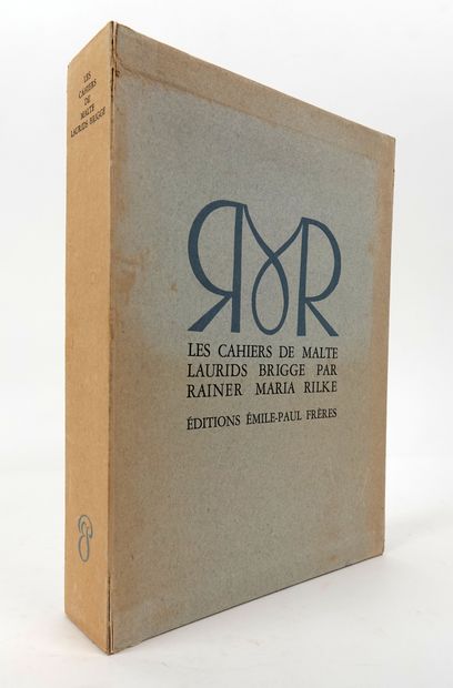 RILKE (R.-M.): Les cahiers de Malte Laurids...
