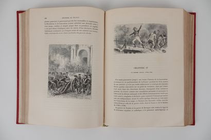 null GUIZOT: L'Histoire de France depuis 1789 jusqu'en 1848. Hachette et Cie, 1878....